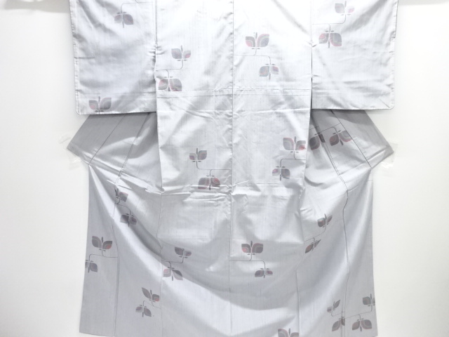 JAPANESE KIMONO / FUSHI TSUMUGI / ABSTRACT FLOWER